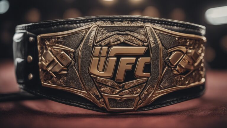 How Does the UFC Belt Work